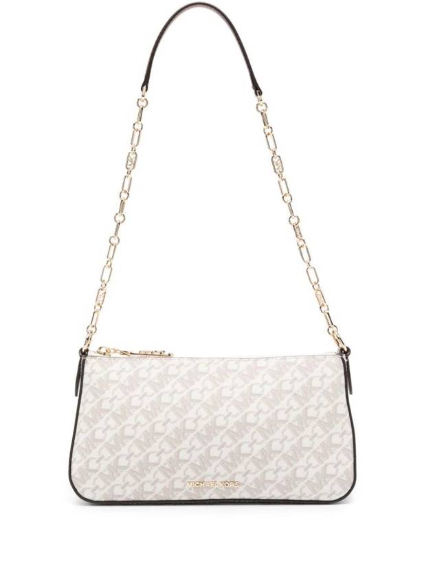 Michael Monogram Jacquard Leather Shoulder Bag 32H3G8EW6B - MICHAEL KORS - BALAAN 1