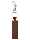 Logo Leather Key Holder Brown - A.P.C. - BALAAN 3