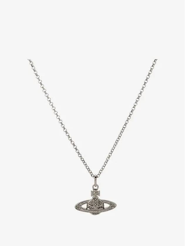 Mini Bas Relief Pendant Necklace Silver - VIVIENNE WESTWOOD - BALAAN 4