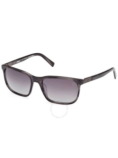 Timberland Polarized Smoke Pilot Men's Sunglasses TB9318 20D 56 - TIMBERLAND - BALAAN 1