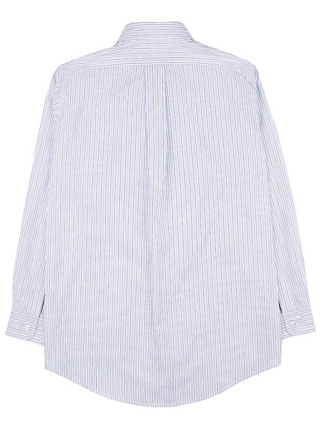 Women's Striped Shirt Blue - MAISON MARGIELA - BALAAN 3