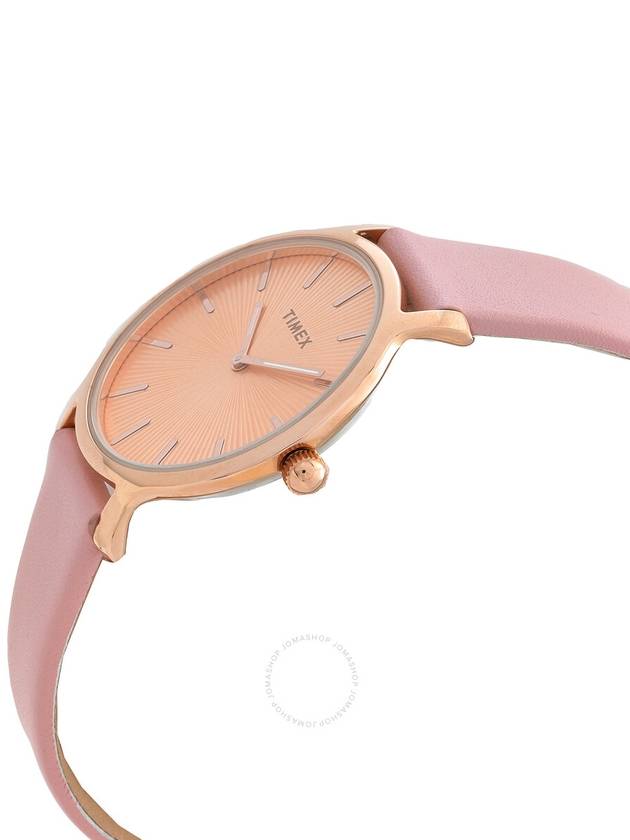 Timex Transcend Quartz Rose Gold Dial Ladies Watch TW2V66900VQ - TIMEX - BALAAN 2