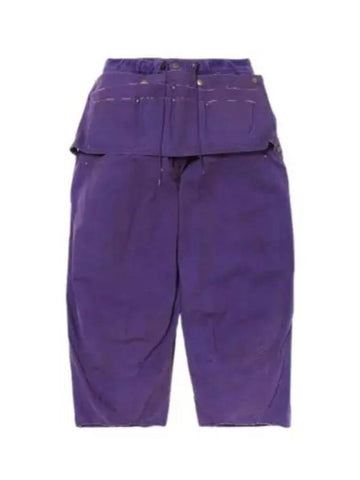 11oz Cotton Oxford Straight Pants Purple - NEEDLES - BALAAN 1