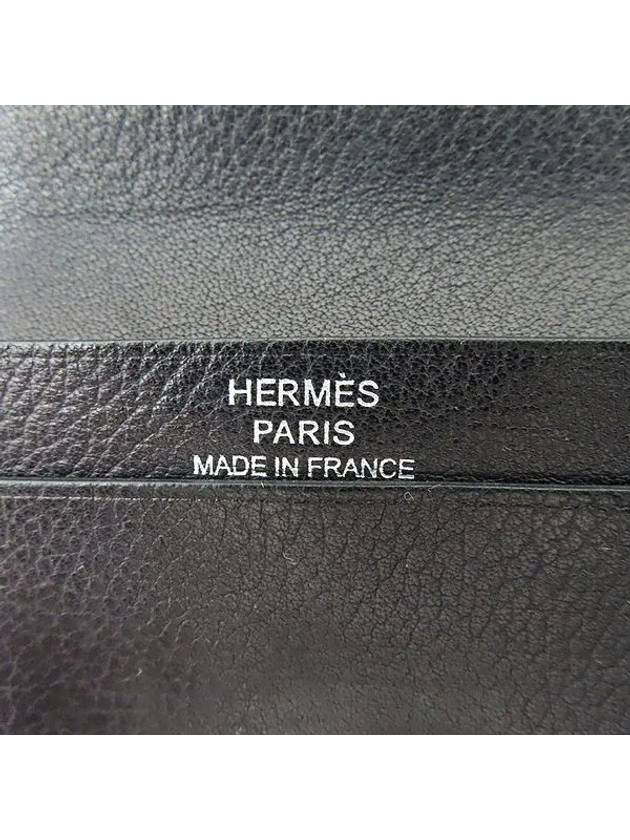 black long wallet - HERMES - BALAAN 3