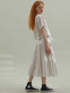 Picnic banding A line skirt ivory - MANAVIS7 - BALAAN 3