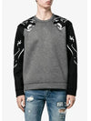 11Th Anniversary Jaguar Neoprene Sweatshirt Grey - VALENTINO - BALAAN 4