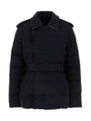 Burberry Down Jacket With Waist Belt Women s Black - BURBERRY - BALAAN 3