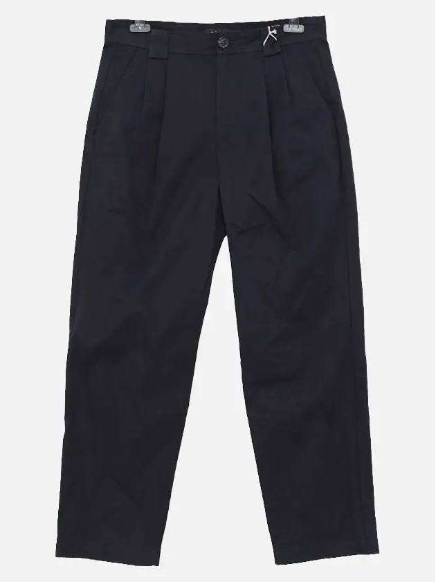 Cotton Straight Pants Navy - A.P.C. - BALAAN 4