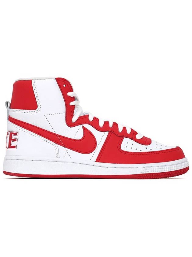 Homme Plus x Nike White Red Terminator High Top Sneakers PK K105 RED - COMME DES GARCONS - BALAAN 1