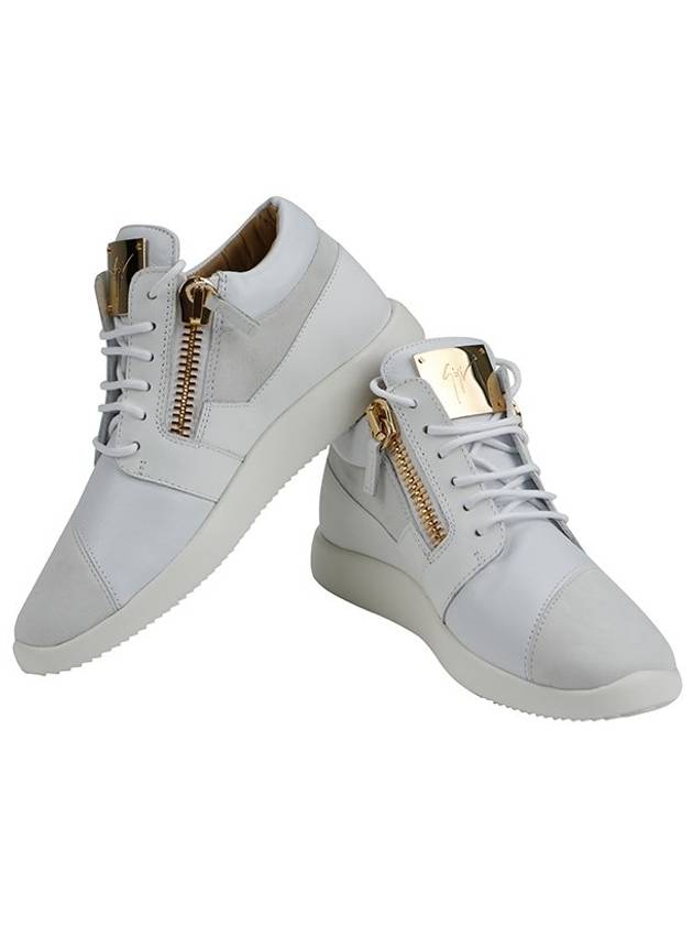 RU70042 001 Runner White Sneakers - GIUSEPPE ZANOTTI - BALAAN 3