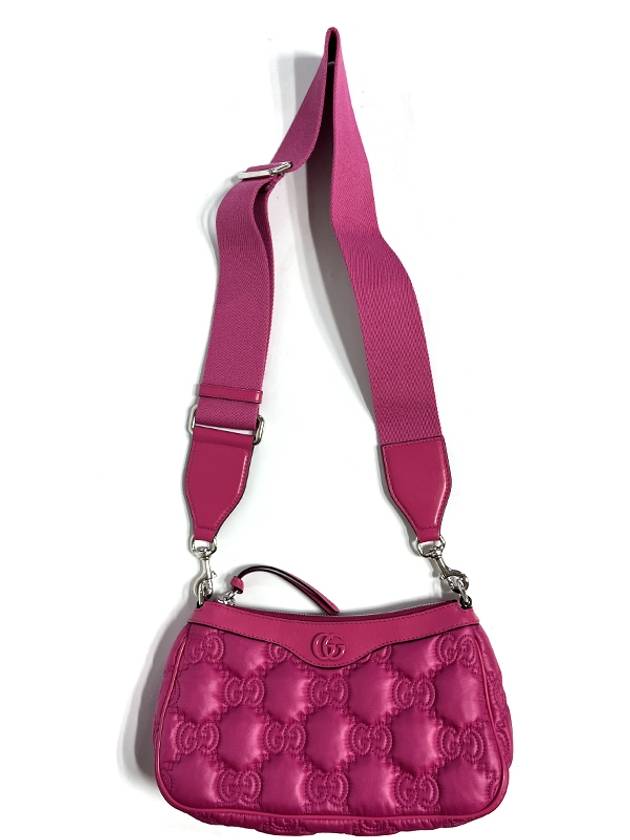 GG Matelasse Women's Chain Shoulder Bag Pink - GUCCI - BALAAN 3