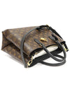 M43550 Monogram Canvas Black Flower Tote 2WAY - LOUIS VUITTON - BALAAN 4