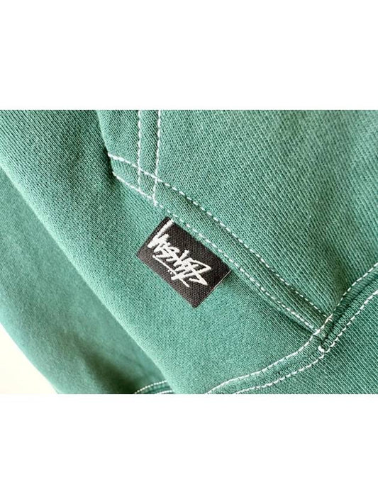 AU Australia SS LINK Hooded Sweatshirt ST0M0520 Forest Green MENS S - STUSSY - BALAAN 2