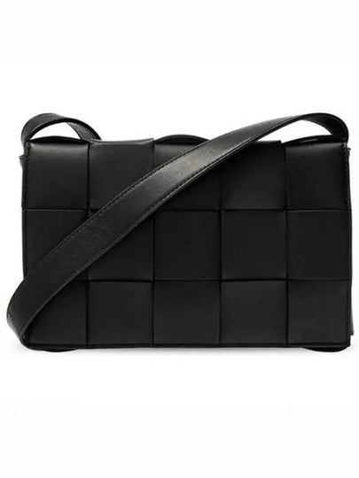 Intrecciato Cassette Cross Bag Black - BOTTEGA VENETA - BALAAN 2