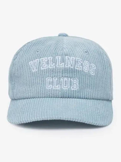 Wellness Club Corduroy Ball Cap Baby Blue - SPORTY & RICH - BALAAN 2