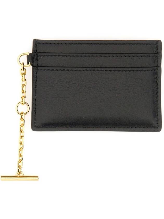 Logo Card Wallet Black - ALEXANDER MCQUEEN - BALAAN 5