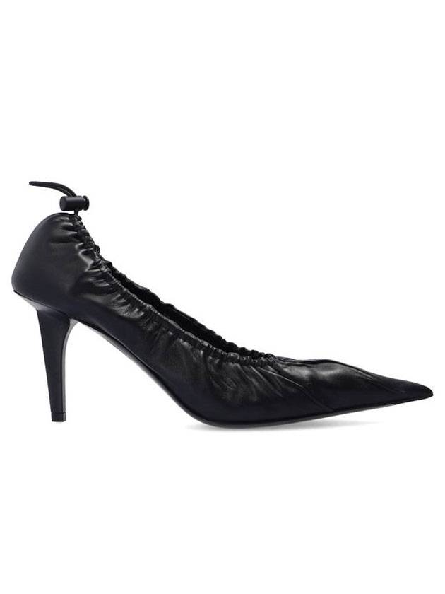 Scrunch Stiletto Pumps Heel Black - BALENCIAGA - BALAAN 1