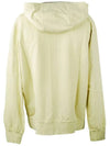 Lens Wappen Zip-Up Hoodie Ivory - CP COMPANY - BALAAN 4