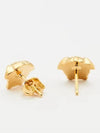 Medusa Medusa head emblem gold tone stud earrings DG2F065 DJMT - VERSACE - BALAAN 5