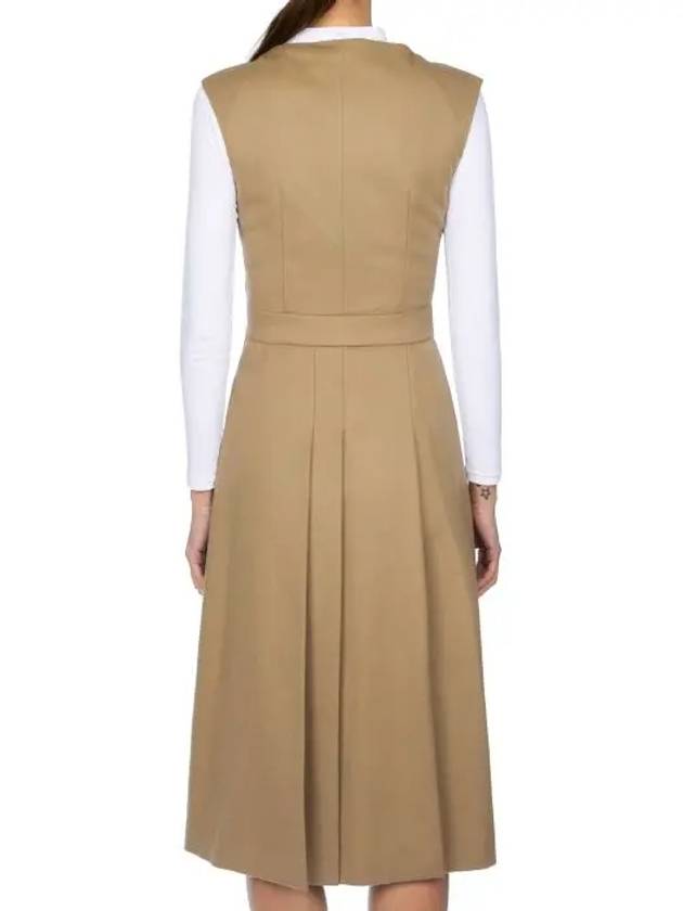 Cosmo Virgin Wool Dress One Piece Camel 62260623 - MAX MARA - BALAAN 5