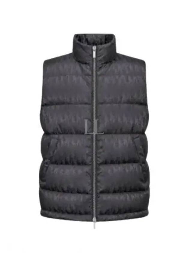 Oblique Down Vest Grey - DIOR - BALAAN 2