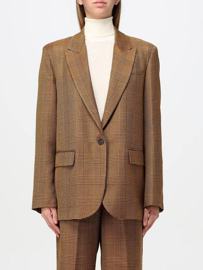 striped jacket brown - FORTE FORTE - BALAAN 2