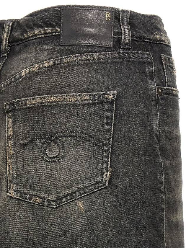 R13 'Romeo Double Classic' Jeans - R13 - BALAAN 4