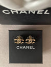 CC logo stud earrings gold - CHANEL - BALAAN 9