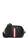 Denni Logo Quilted Mini Cross Bag Black 601621 24313 F170 - BALLY - BALAAN 2