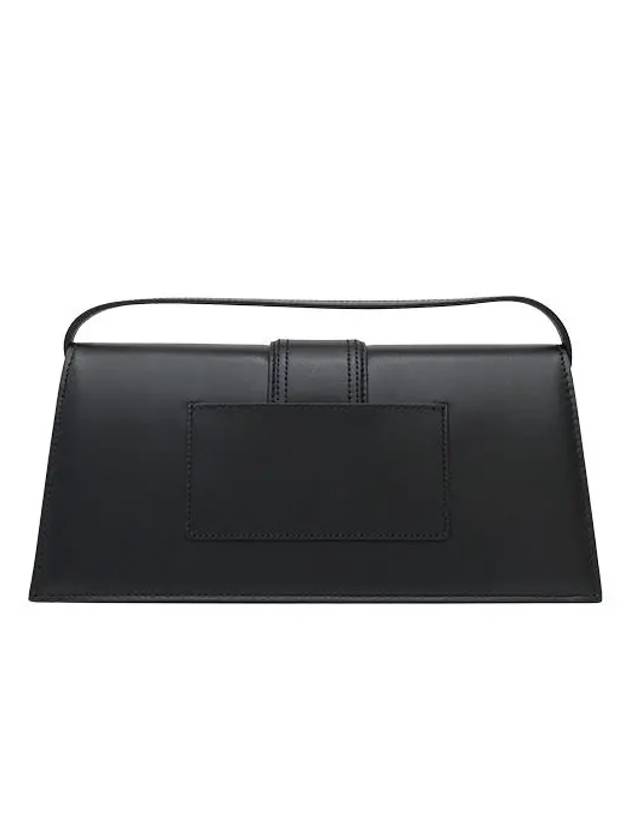 Le Bambino Long Flap Shoulder Bag Black - JACQUEMUS - BALAAN 6