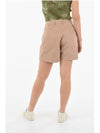 Cotton Shorts Beige - DIESEL - BALAAN 3