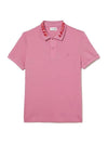 Slim Fit Movement Polo Shirt Pink - LACOSTE - BALAAN 2