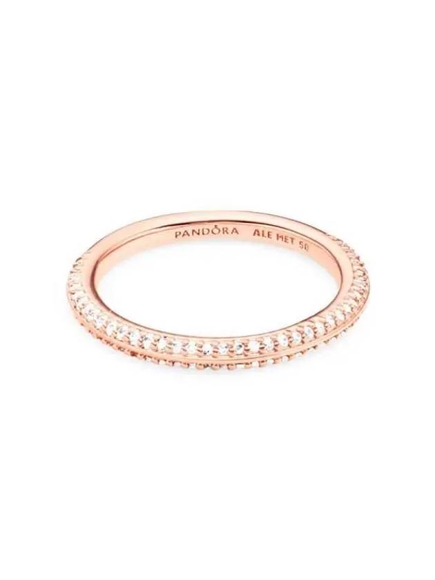 Me Pave Ring Rose Gold - PANDORA - BALAAN 3