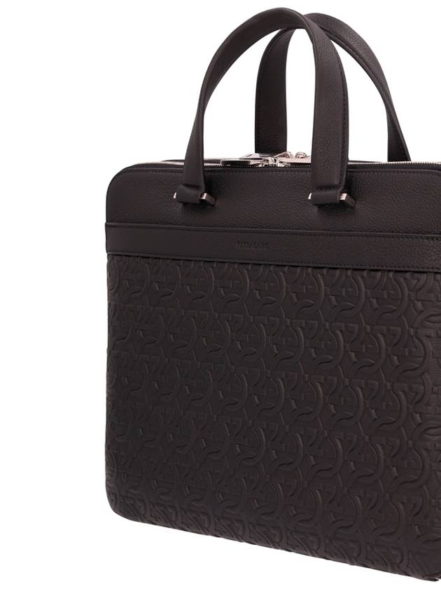 BUSINESS BAG WITH EMBOSSING - SALVATORE FERRAGAMO - BALAAN 3