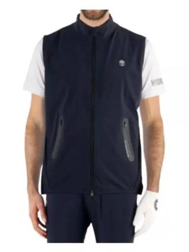 Golf Skull Vest Navy - HYDROGEN - BALAAN 1