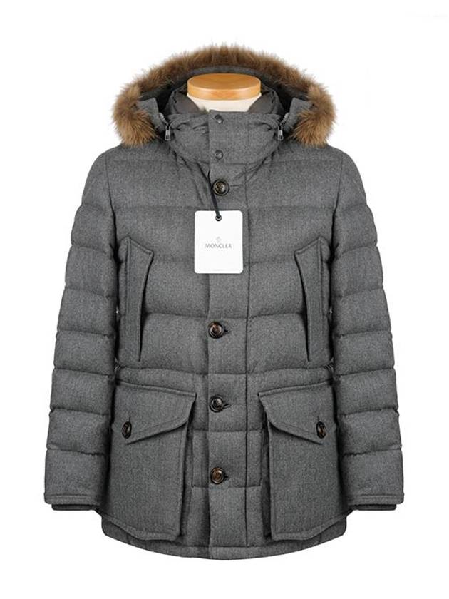 Rethe Fur Padding Grey - MONCLER - BALAAN 3