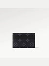 Monogram Eclipse Double Card Wallet Black - LOUIS VUITTON - BALAAN 5