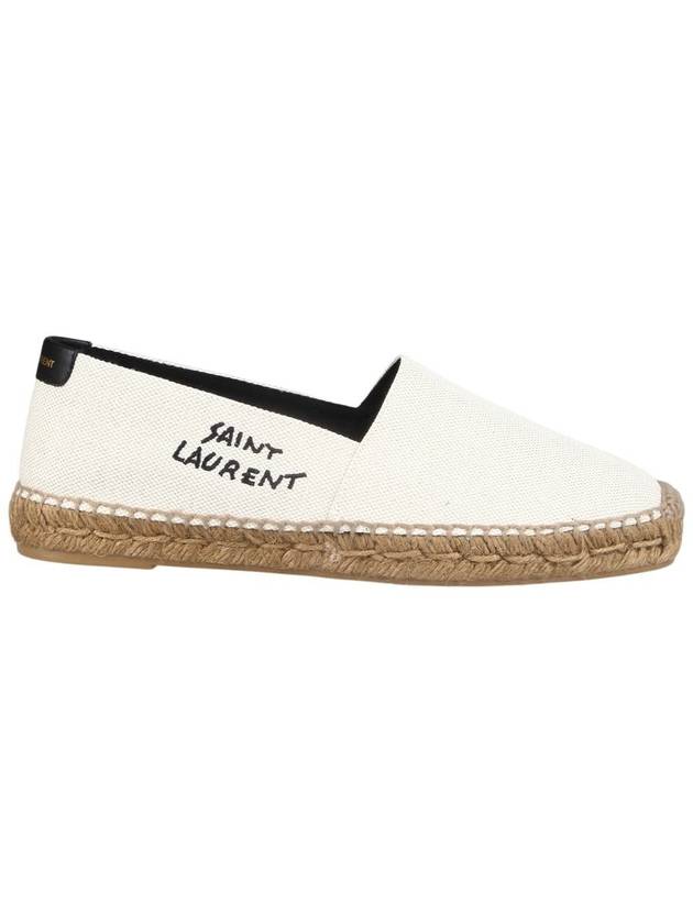 Logo Monogram Espadrilles Beige - SAINT LAURENT - BALAAN 10