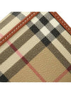 Check Long Wallet Beige - BURBERRY - BALAAN 9