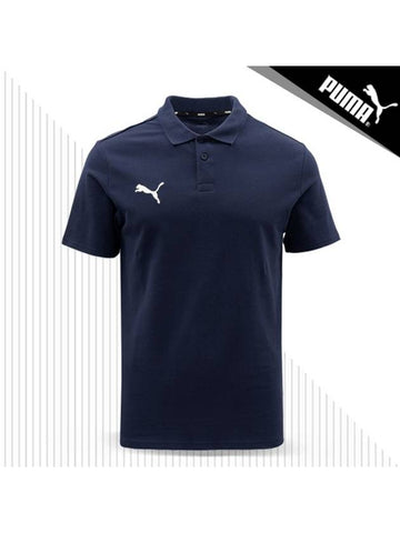 Team Goal Casual Polo ASIA SP Short Sleeve 65938506 Navy R - PUMA - BALAAN 1