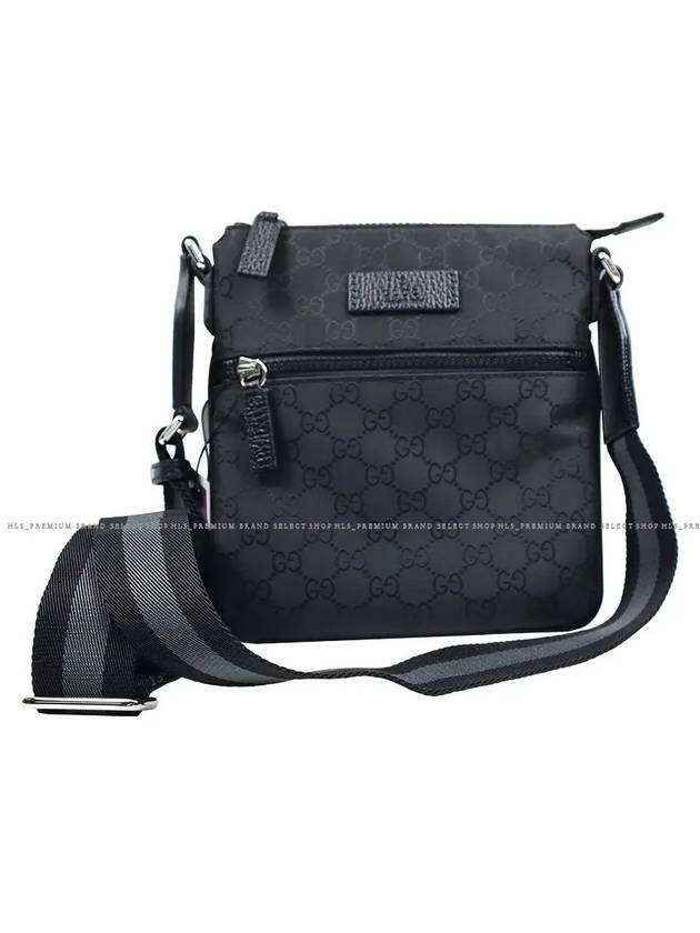 Micro GG Ssima Canvas Messenger Bag Black - GUCCI - BALAAN 3