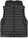 D.D. Shell Goggles Down Vest Black - CP COMPANY - BALAAN 2