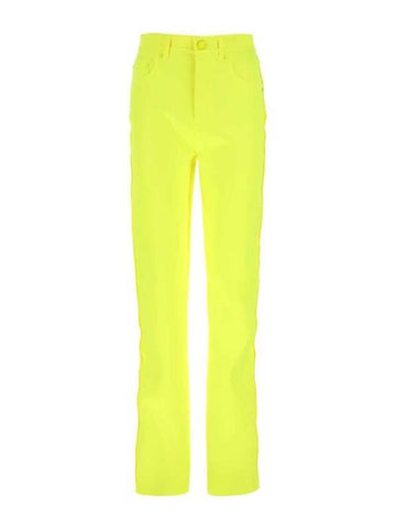 Straight Pants 2321310438600 001 Yellow - MAX MARA SPORTMAX - BALAAN 1