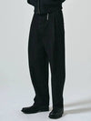 Denim Wide Pants Black - NOIRER - BALAAN 1