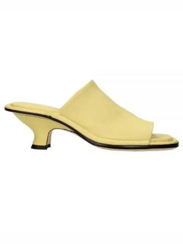 Bypa Women s Frankie Pumps Sandals Yellow 22CRRFKCRNSV - BY FAR - BALAAN 1