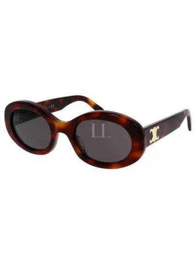 Eyewear Triomphe 01 Acetate Sunglasses Blonde Havana - CELINE - BALAAN 2