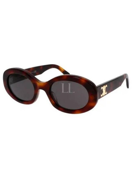 Eyewear Triomphe Acetate Sunglasses Blonde Havana - CELINE - BALAAN 2