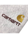 WIP I025475 American script embroidery logo sweatshirt - CARHARTT - BALAAN 6