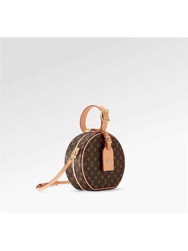 Petite Boite Chapeau Monogram Cross Bag Brown - LOUIS VUITTON - BALAAN 3