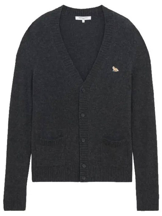 Fox patch cardigan HM00501KT1006 - MAISON KITSUNE - BALAAN 1